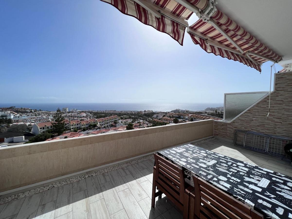 New Deluxe Stunned Seaview 2 Bed Apt Lägenhet Costa Adeje  Exteriör bild