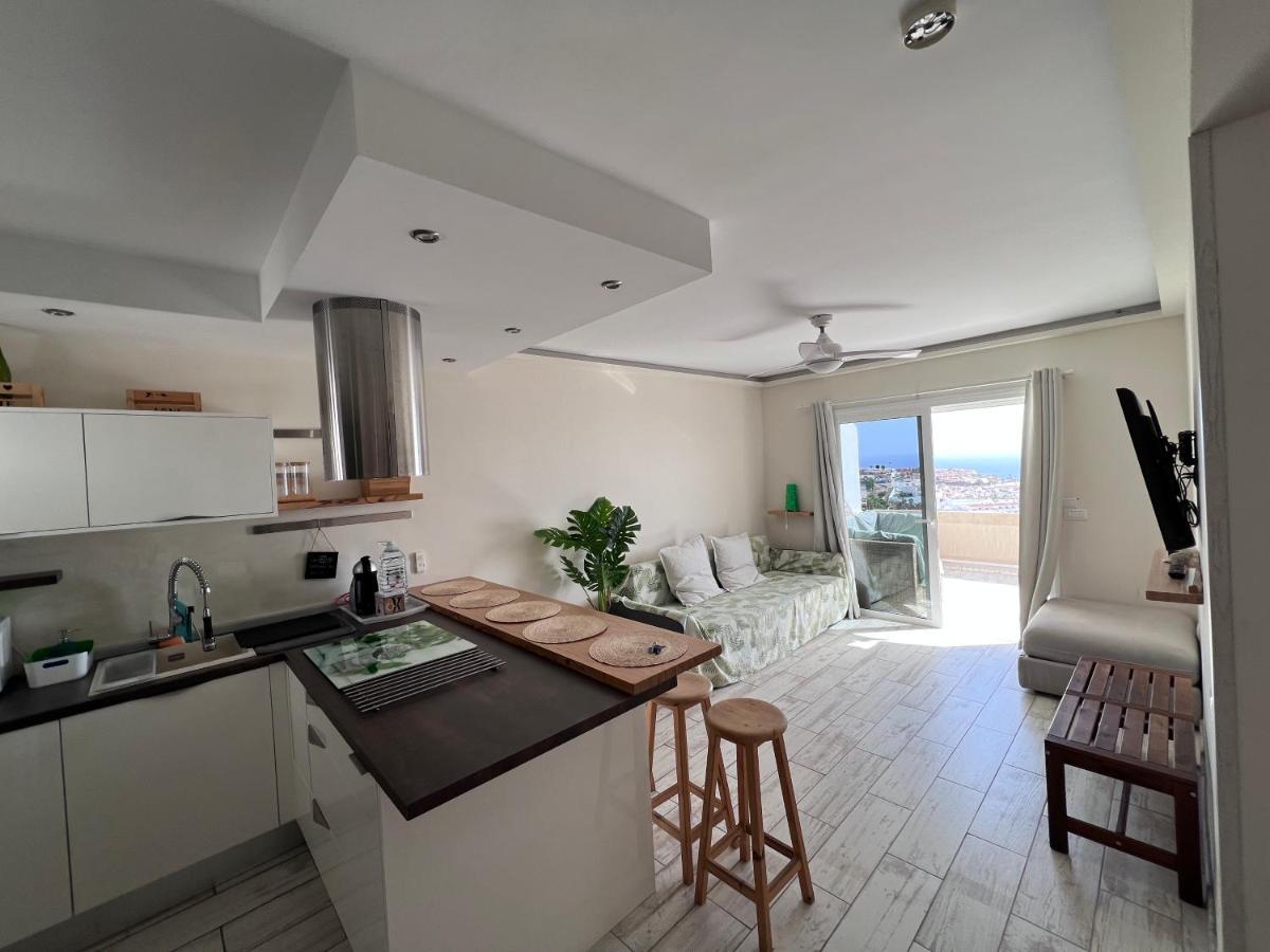 New Deluxe Stunned Seaview 2 Bed Apt Lägenhet Costa Adeje  Exteriör bild