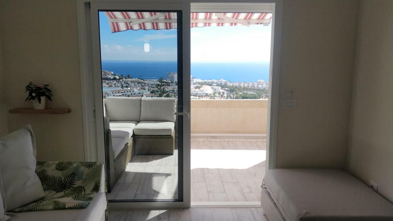 New Deluxe Stunned Seaview 2 Bed Apt Lägenhet Costa Adeje  Exteriör bild