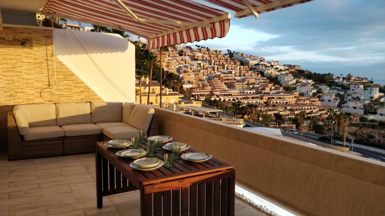 New Deluxe Stunned Seaview 2 Bed Apt Costa Adeje  Exteriör bild