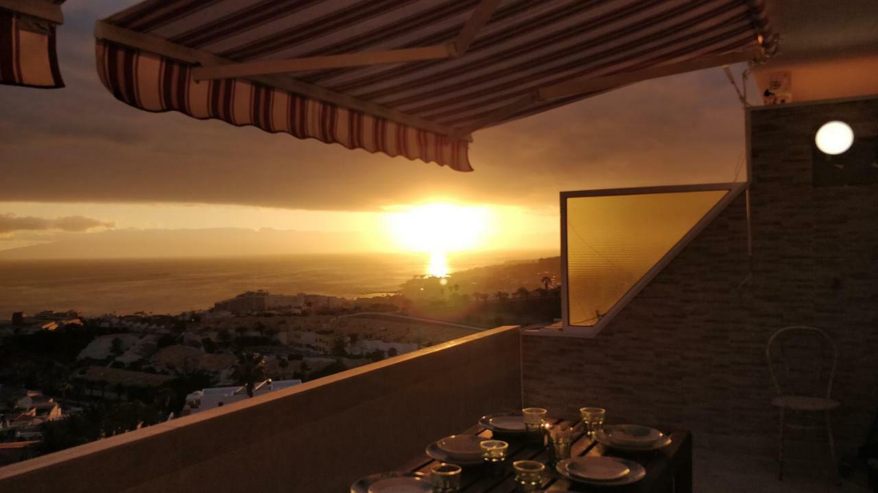 New Deluxe Stunned Seaview 2 Bed Apt Costa Adeje  Exteriör bild