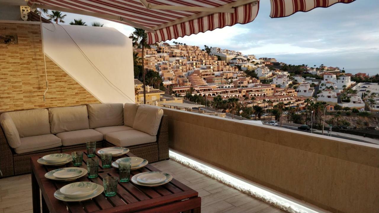 New Deluxe Stunned Seaview 2 Bed Apt Costa Adeje  Exteriör bild